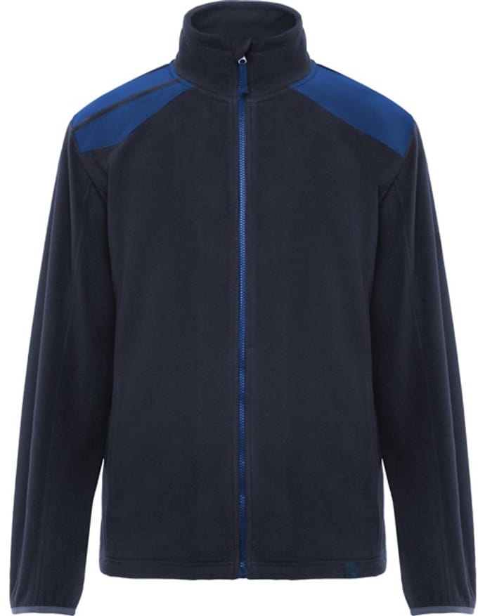 Roly Fleece Jacket Terrano RY8412 - Navy Blue 55/Royal Blue 05 - M