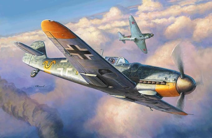 Modelbouwkit Messerschmitt Bf-109 G6 - 1:48 Schaal