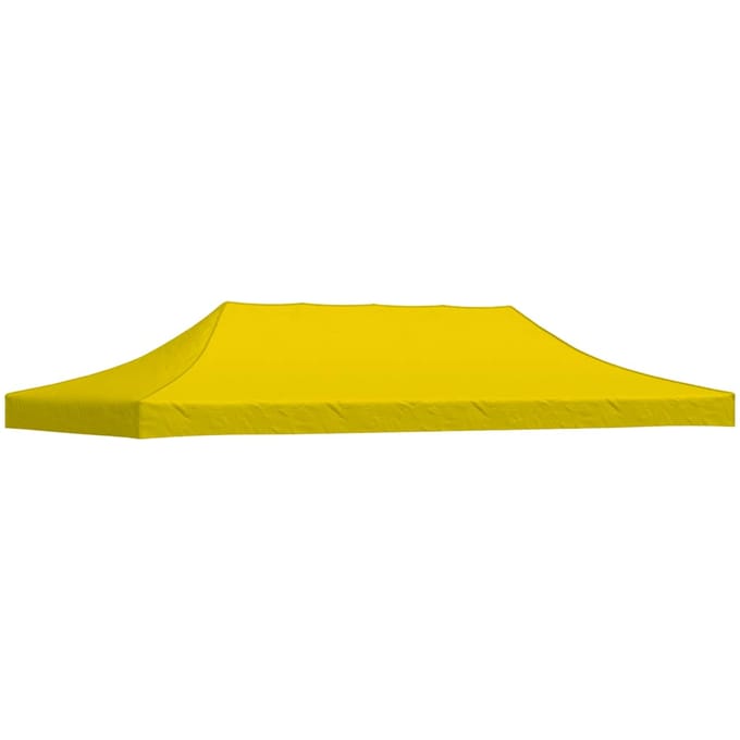 vidaXL - Partytentdak - 270 - g/m² - 6x3 - m - geel