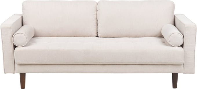 NURMO - Driezitsbank - Lichtbeige - Polyester