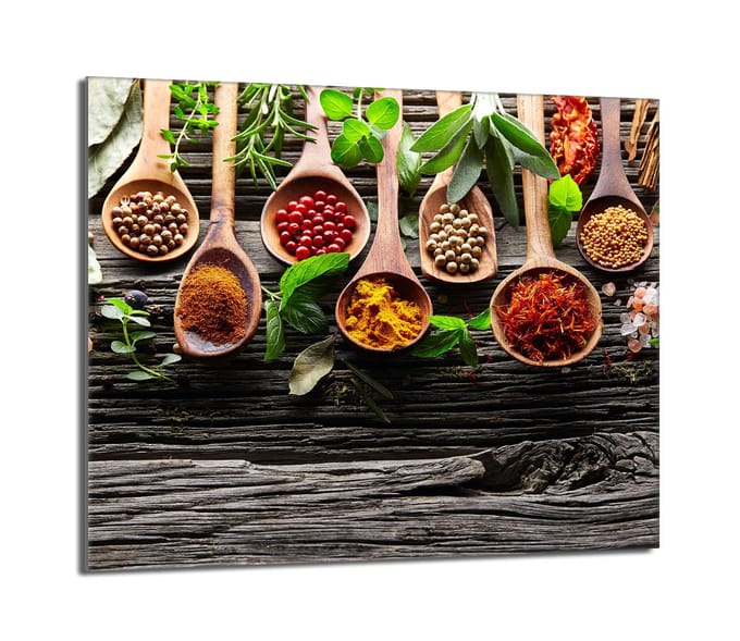 TMK ArtDeko - Snijplank - Gehard Glas - 60x52cm - Beschermend Paneel