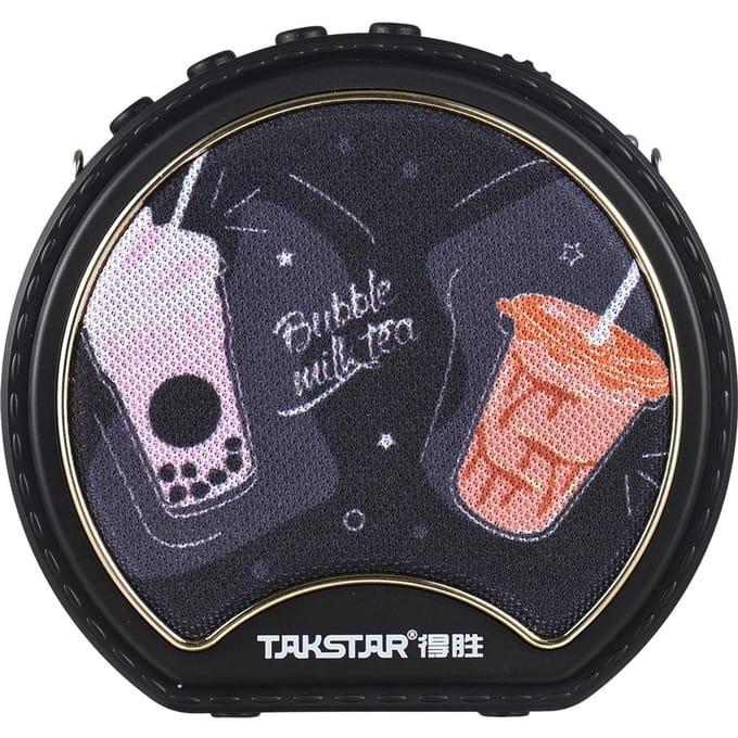 TAKSTAR Draagbare Stemversterker Bedrade Oorbeugel Microfoon Schouderband 10W 2000mAh Batterij zwart