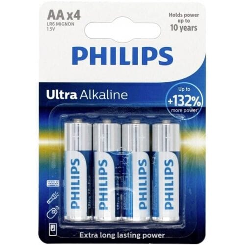 Philips Ultra LR6 AA batterij (penlite) Alkaline 1.5 V 4 stuk(s)