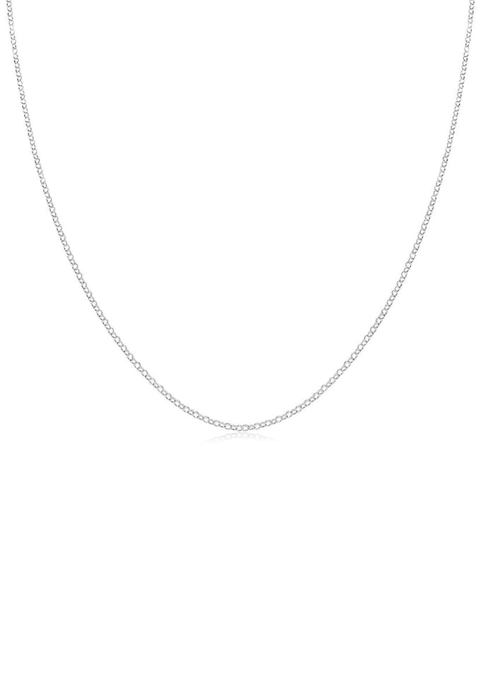 Elli - Halsketting - Dames Basis Klassiek Combineerbaar in 925 Sterling Zilver - Dames