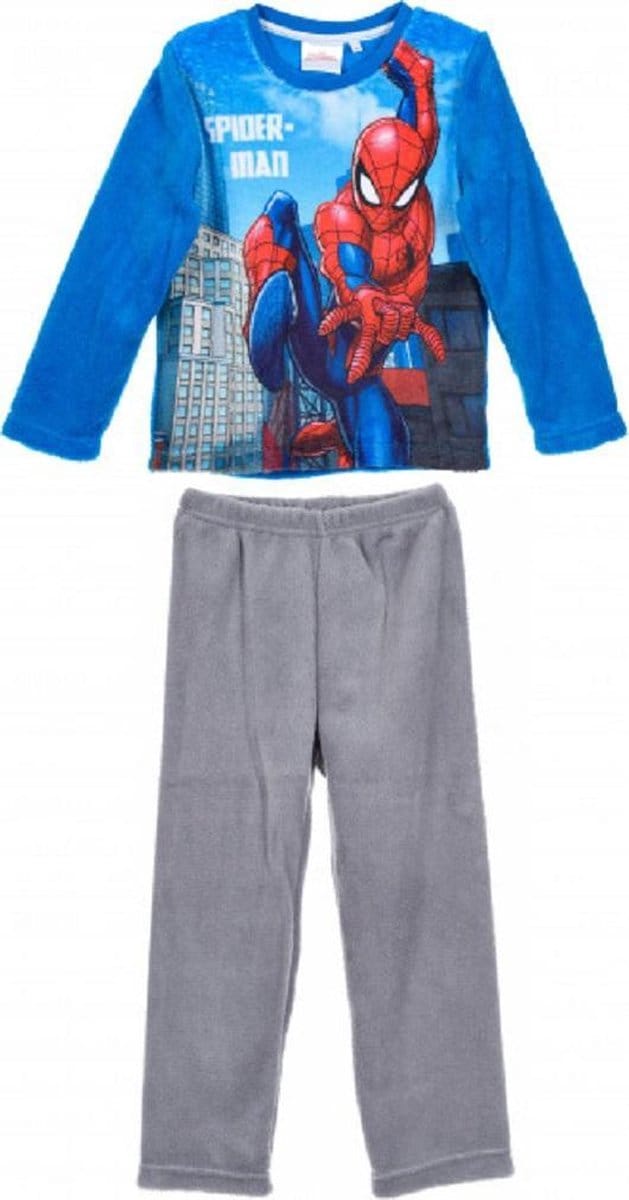 Spiderman fleece pyama maat 98