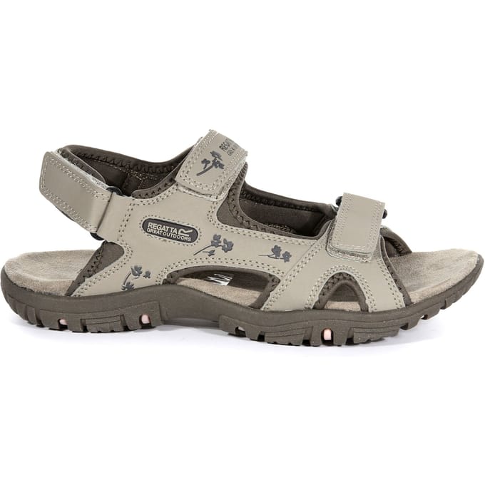 Regatta Vrouwen/dames Haris Sandalen (Parchment/Treetop)