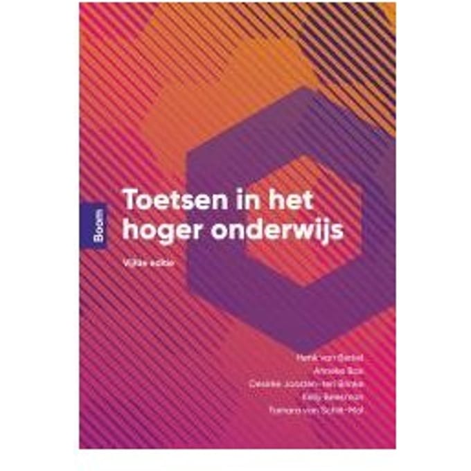 Toetsen In Het Hoger Onderwijs - Henk van Berkel