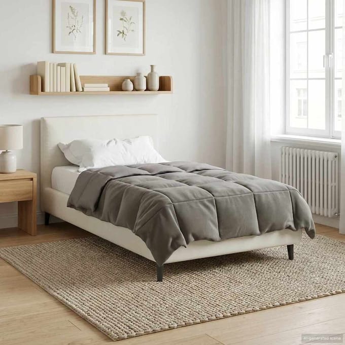 vidaXL - Winter - Duvet - 155 - x - 220 - cm - Winter - Microvezel - (100% - polyester)