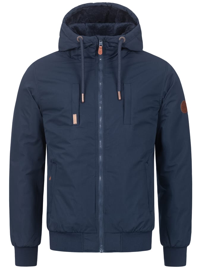 Alessandro Salvarini heren winterjas AS-320 met teddyvoering & capuchon – warm & stoer