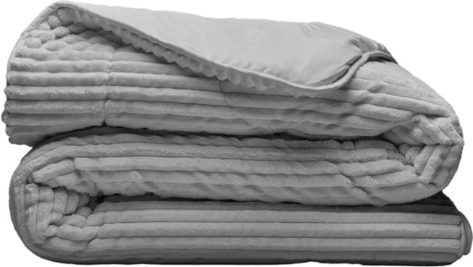 Zelesta Special Teddy Groove Dekbed - Grijs 160x220cm