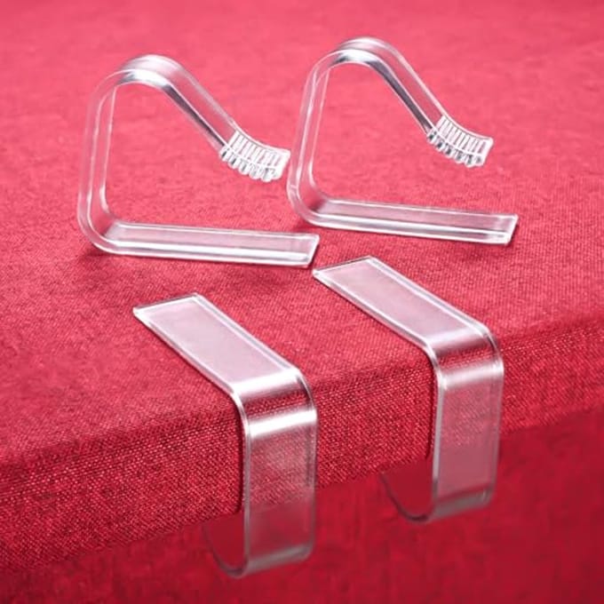 Winddichte Tafelkleed Clips - Set van 12 voor Outdoor Gebruik