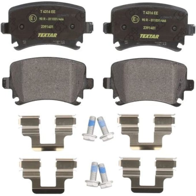 Remblokset TEXTAR 2391401, achter