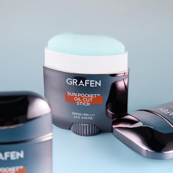 [GRAFEN] Sun Pocket Oil Cut Stick SPF 50+ PA++++ 15g white