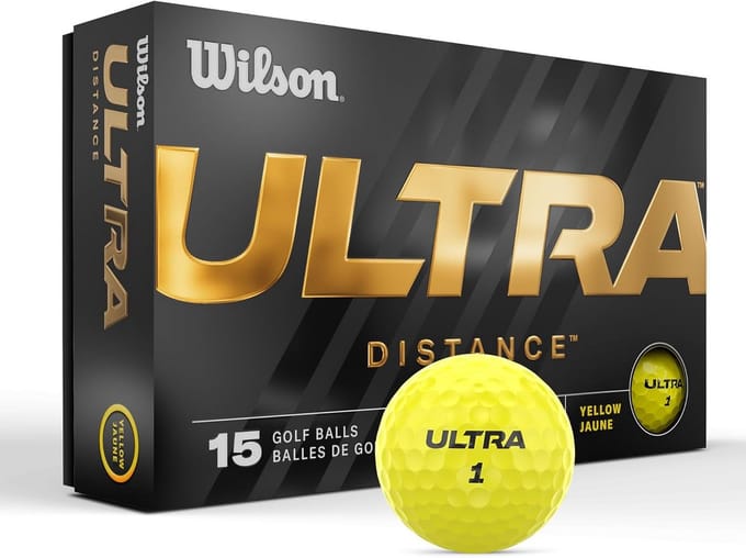 Ultra Golfballen - 15 Stuks voor Optimaal Afstandspel