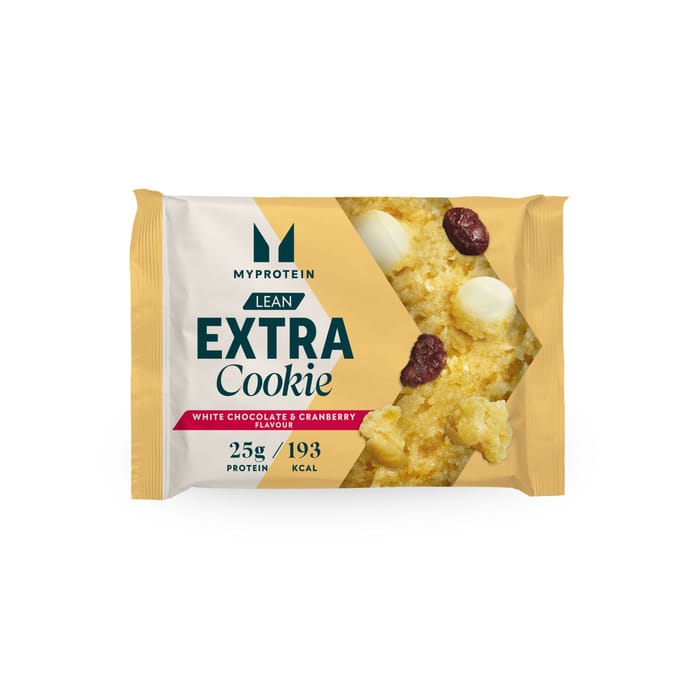 Protein Cookie - 12 x 50g - White Chocolate & Cranberry (Lean)