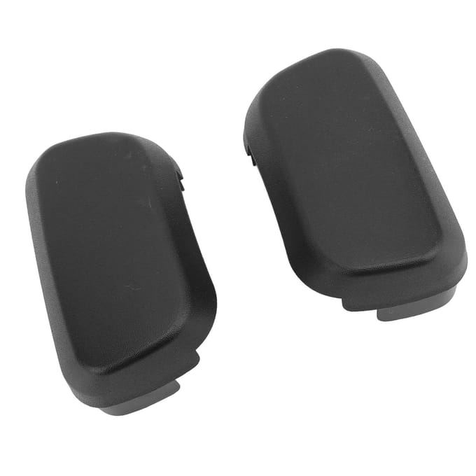 2 STUKS Eindkappen Treeplank 68193113AA Eindkap Treeplank met Schroeven voor 1500 2500 3500 4500 5500 black