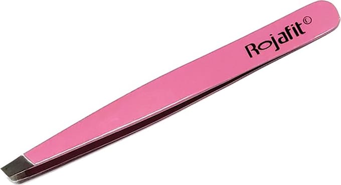 Rojafit Professionele Pincet schuin 9,5 cm-Classic Rose