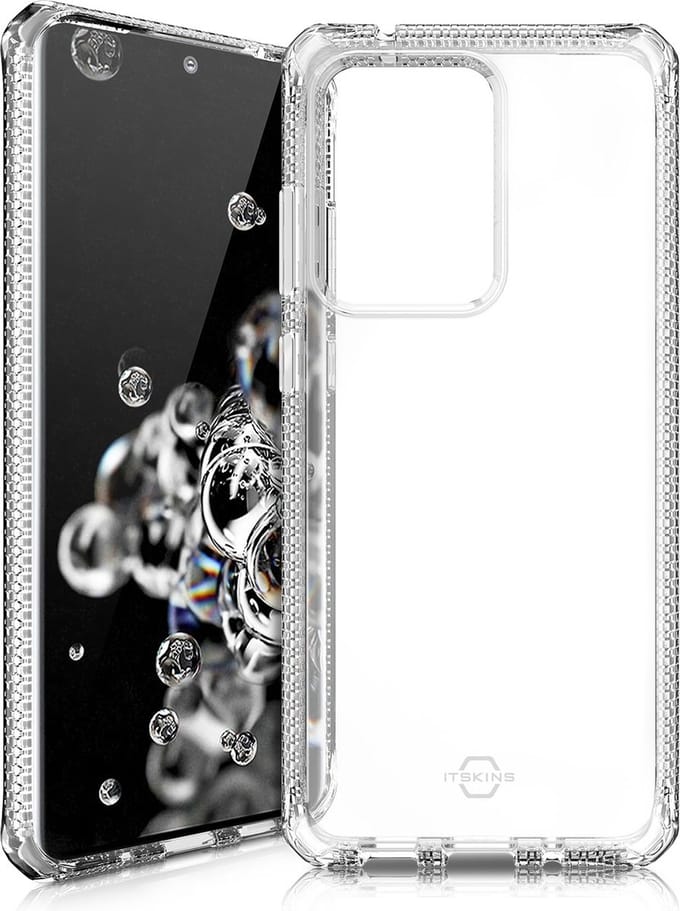 ITSkins Spectrum cover voor Samsung Galaxy S20 Ultra - Level 2 bescherming - Transparant
