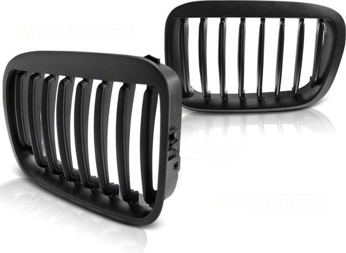Grill BMW E46 05 98-08 01 ZWART