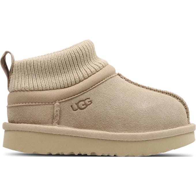 UGG® Classic Ultra Stretch Cuff for Kids in Brown, Size 9, Suede/Textile/Recycled Materials