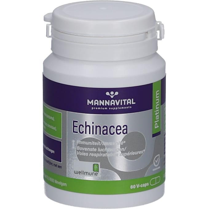Mannavital Echinacea Platinum (60 vega capsules)