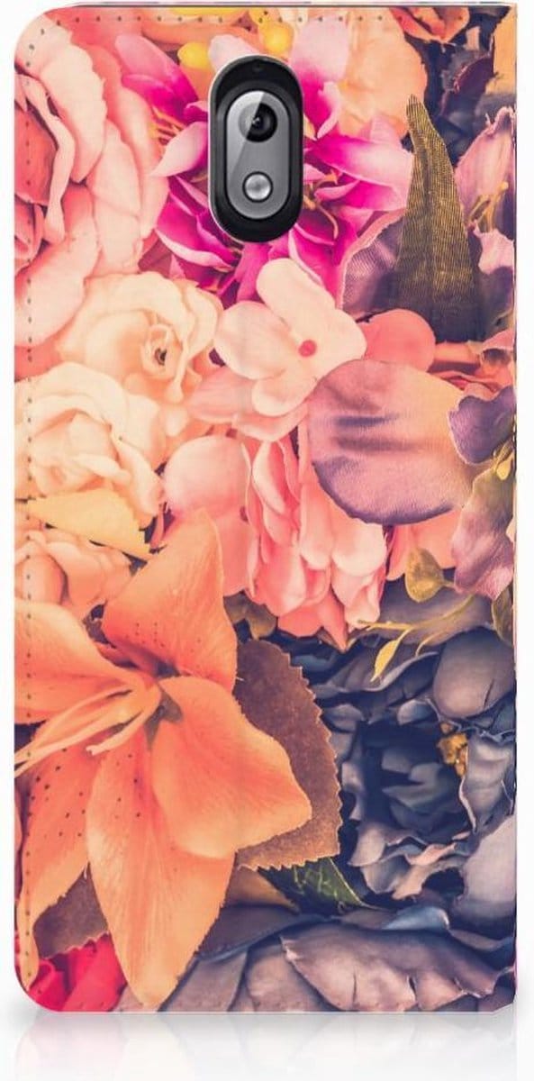 Nokia 3.1 (2018) Smart Cover Bosje Bloemen