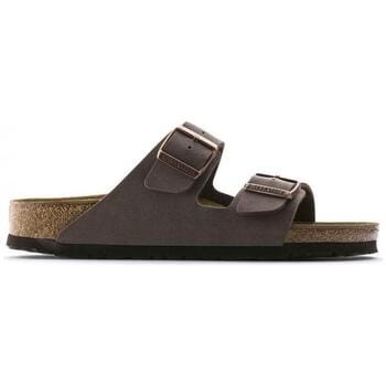 Birkenstock Arizona Slippers en Sandalen Dames - Bruin - Maat 36 - Nubuck