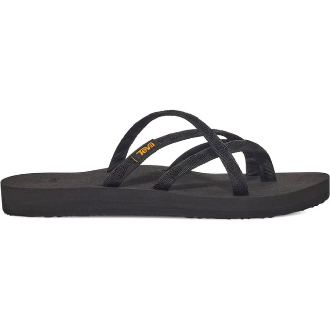 Teva W OLOWAHU MIX B Dames Slippers - Zwart