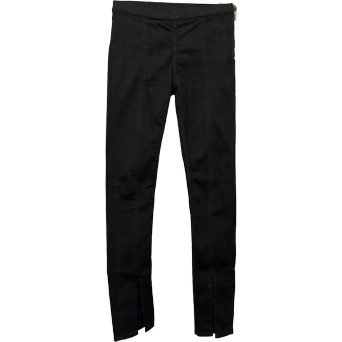 Rick Owens broek van zwart katoen