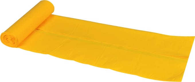 Afvalzakken 55x103x0.032 - 24x10 stuks - Geel - LDPE