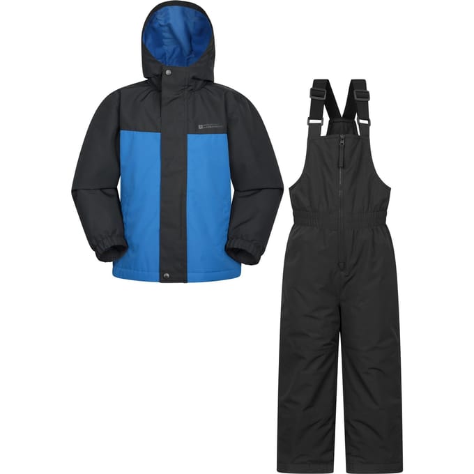 Mountain Warehouse Set kinder/kinder Polar Zone-jas en skibroek (Marine)