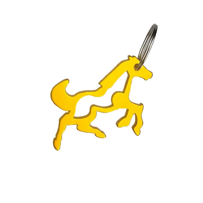 Sleutelhanger met flessenopener klein paard York