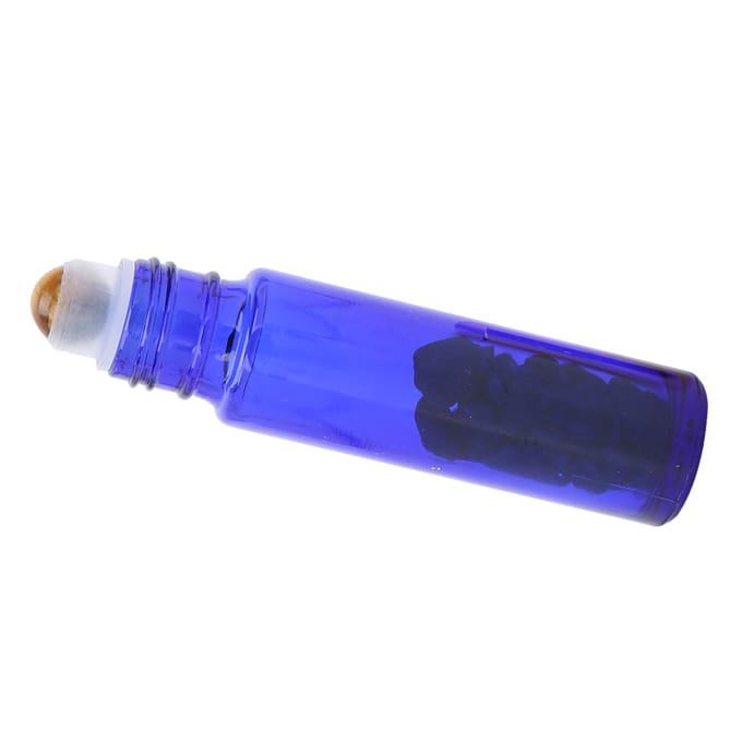 Glazen Rollerfles 10ml Inhoud Essentiële Olie Rollerfles Bewaarcontainer FlesDonkerblauw
