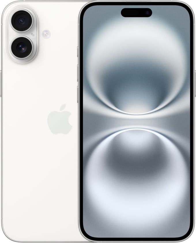 Apple iPhone 16 Plus - 512GB - Wit