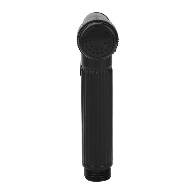Bidetsproeikop Supercharging Druktype Handheld Bidetsproeikop voor Toilet Zwart black