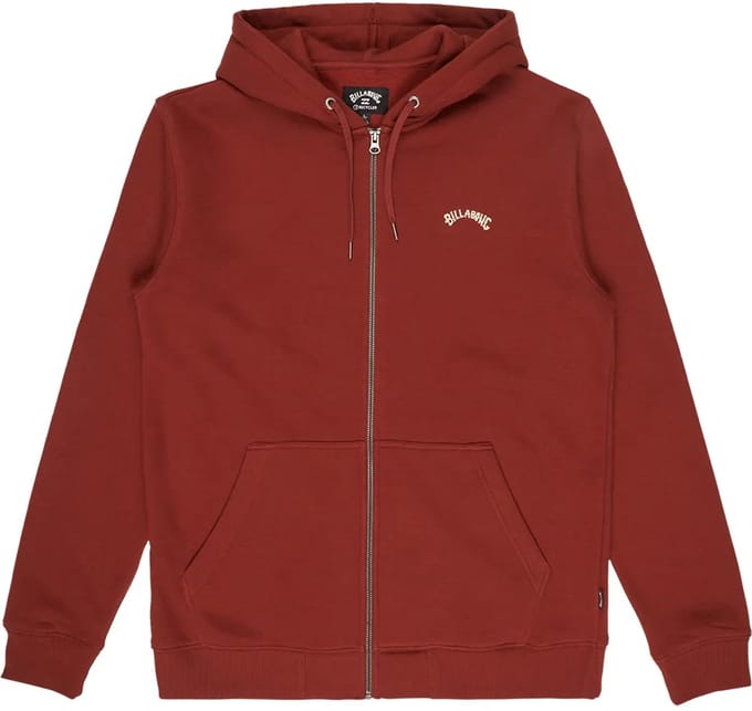 Billabong Arch Sweatshirt Met Rits Rood S Man