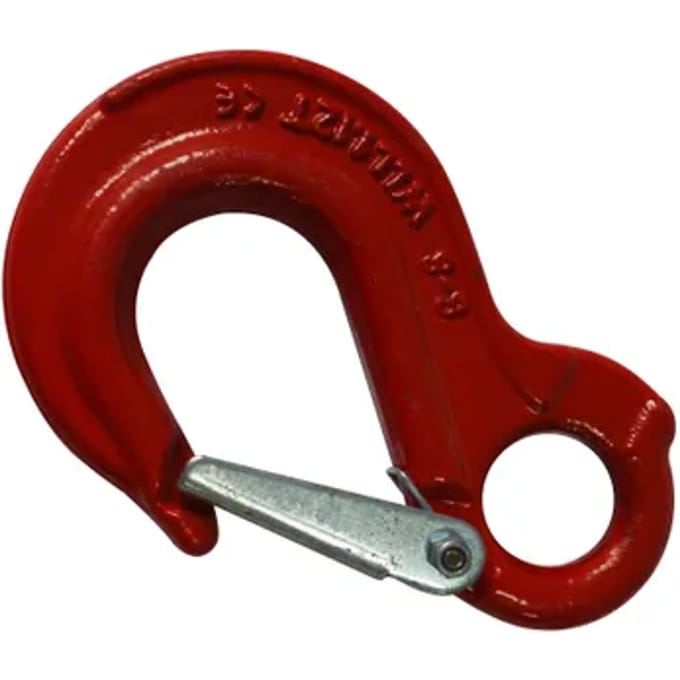 Sencys Veiligheidshaak - Staal - Met Oog - 20x110mm