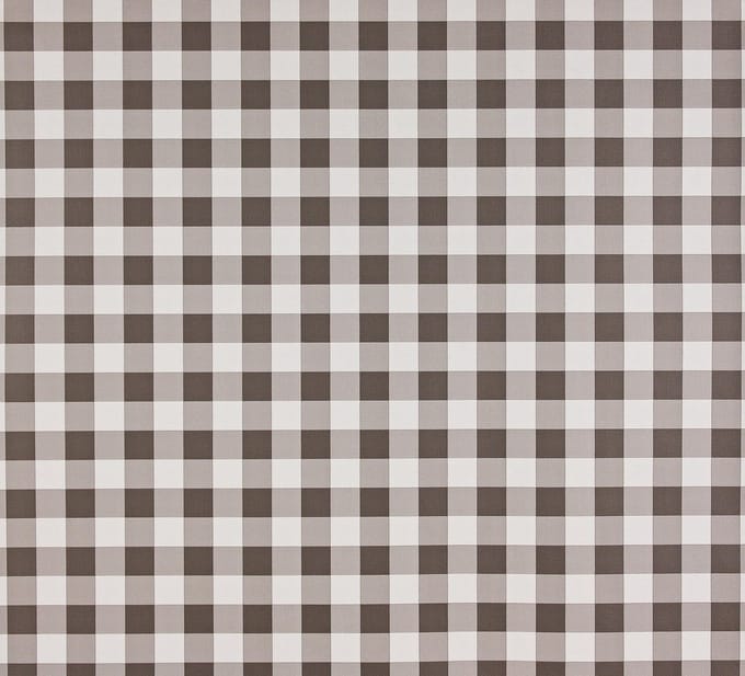Dutch Wallcoverings Papierbehang ruitje - bruin/wit