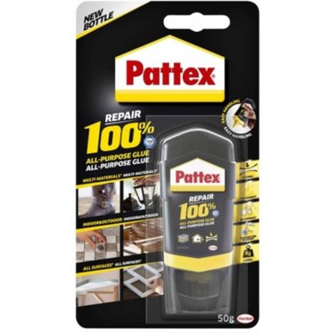 Pattex Alleslijm 100% - 50 gram - Transparant