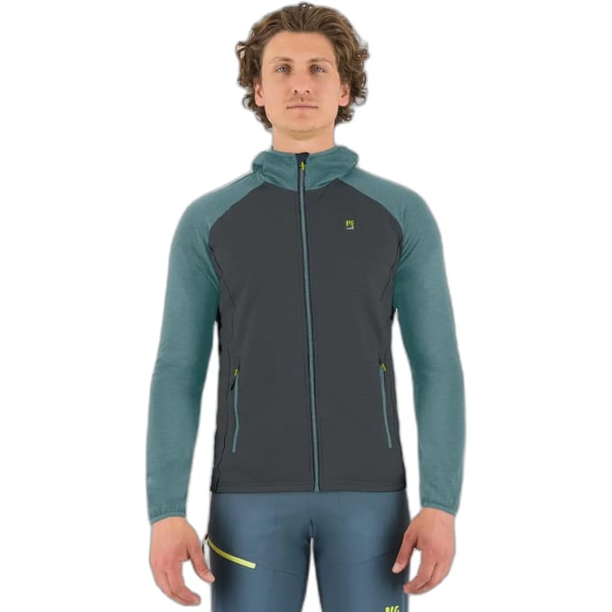 Fleece met capuchon en volledige rits Karpos Ambrizzola