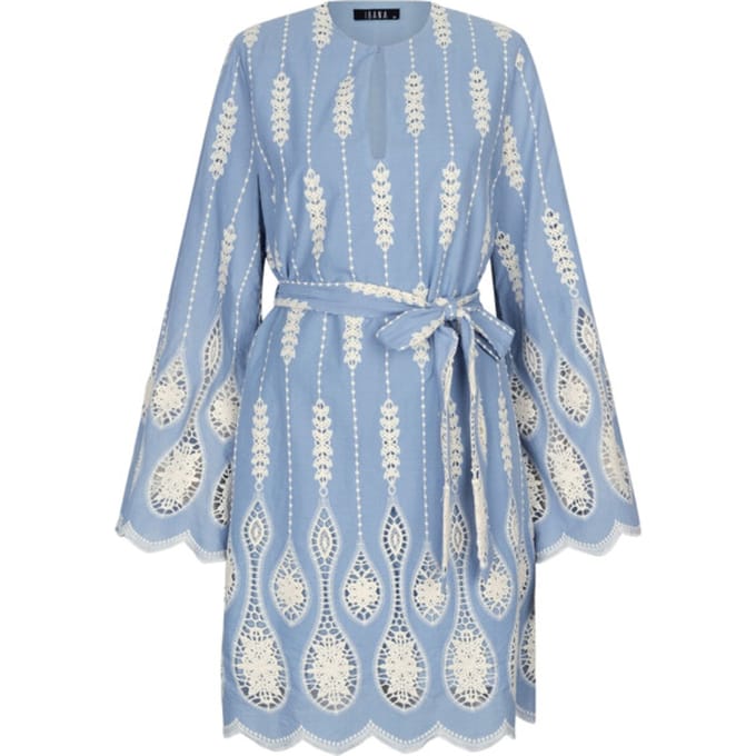 Ibana Danna Jurken Blauw 302620037