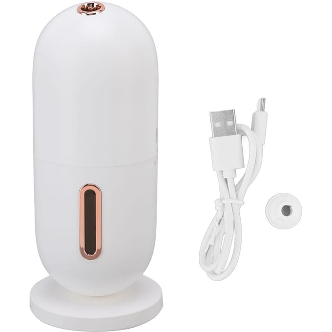 Essentiële Olie Diffuser 3 Modi 1200mAh Batterij Ultra Stil Draagbaar Eenvoudige Bediening Aromatherapie wit