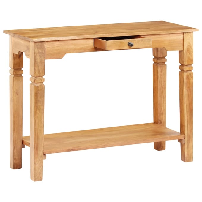 vidaXL - Wandtafel - 100x40x76 - cm - massief - acaciahout