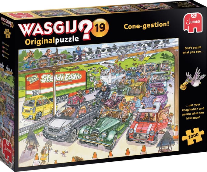 Wasgij Original 19 - Pitstop! - 1000 stukjes