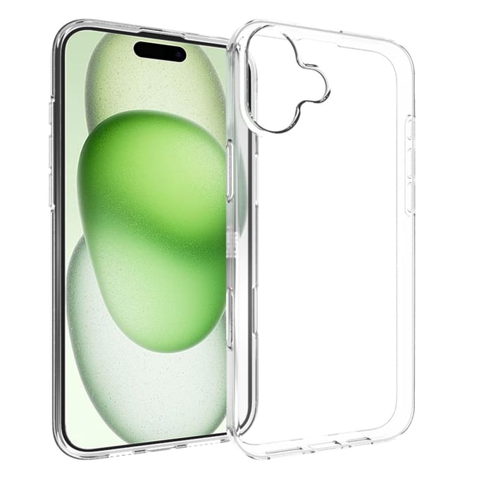 Accezz Hoesje - Geschikt voor Apple iPhone 16 Plus - Clear Backcover - Transparant