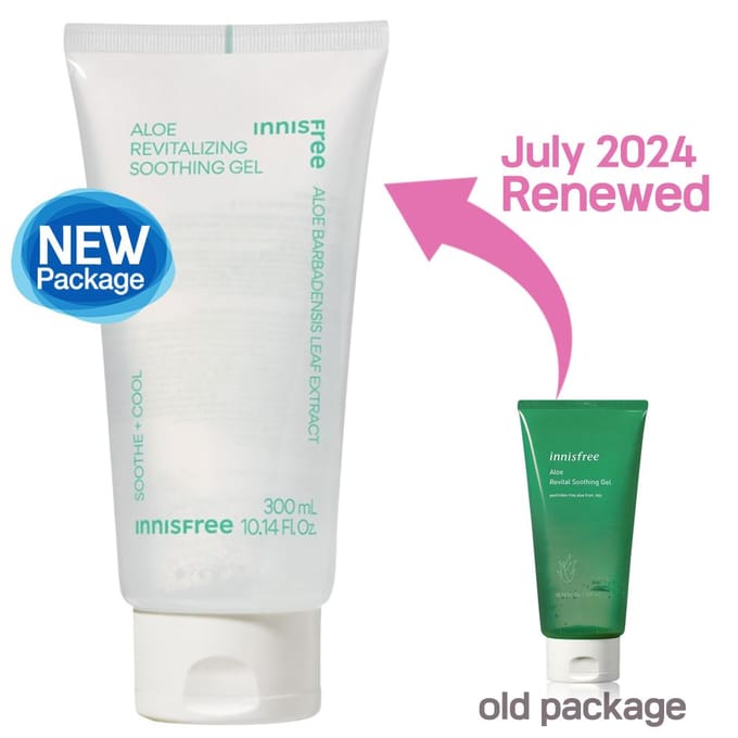 Innisfree Aloë Revital Verzachtende Gel 300ml AUTHENTIEKE WINKEL white