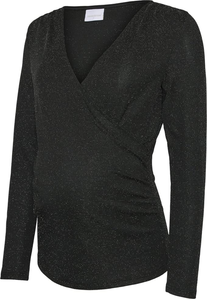 MAMALICIOUS - MLMINDY TESS LS JRS TOP 2F - Dames - Blouses
