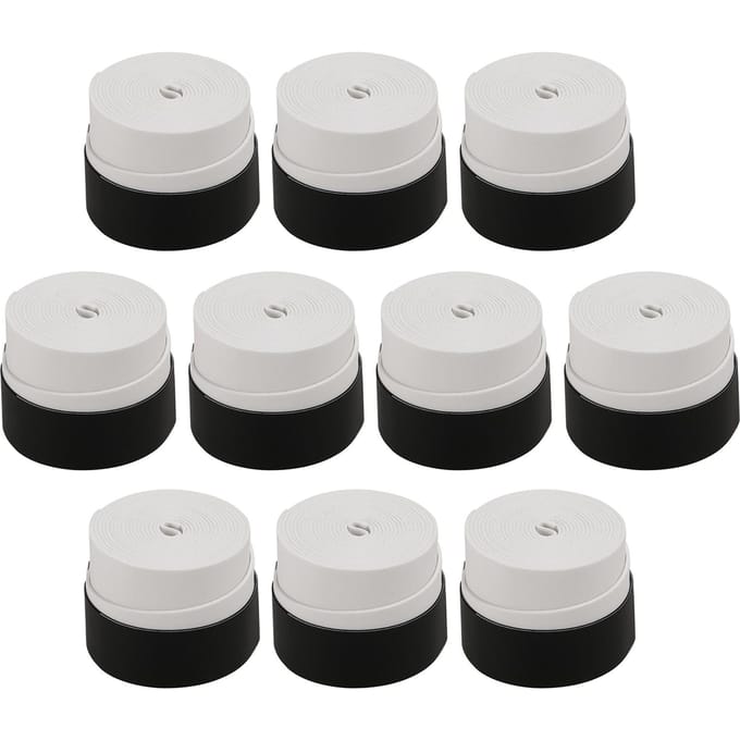 Tennisracketgrepen Antislip Badmintonracketgrepen Trillingsovergrip Zweetband 10pcs