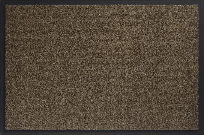 Deurmat schoonloopmat Twister 40 x 60 cm Teak
