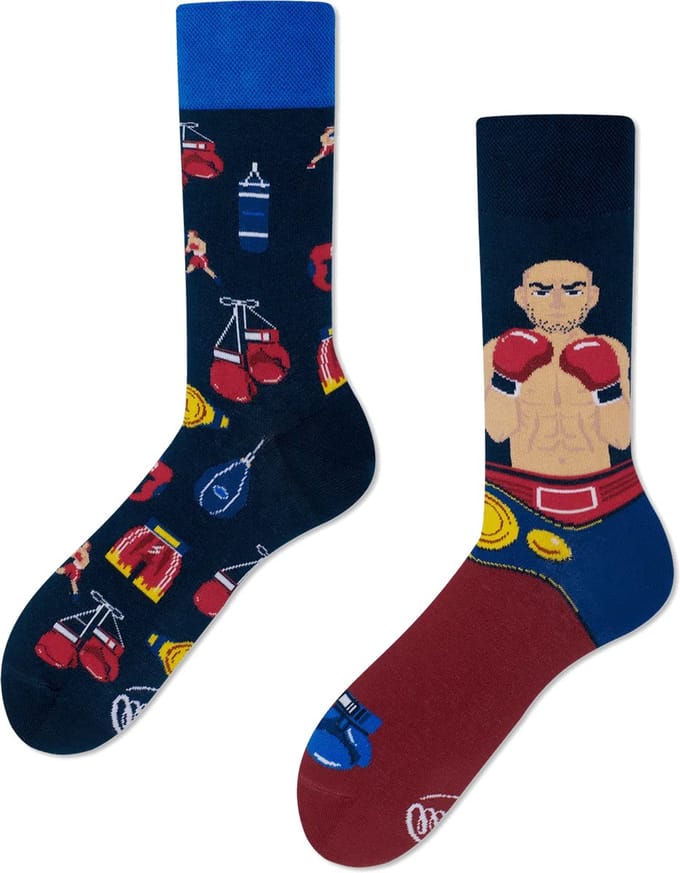 Many Mornings unisex sokken - The Boxer - Unisex - Maat: 35 - 38